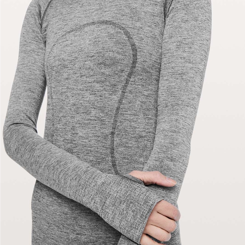 Lululemon Athletica SPARKLY Long sleeve swiftly tech